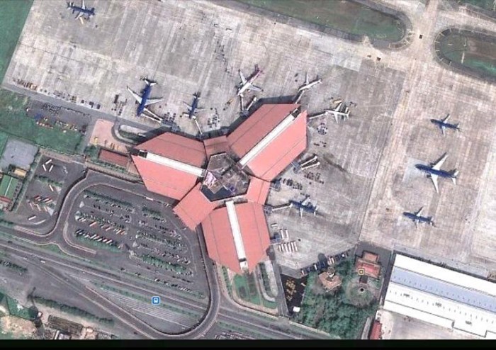 Noibai airport overview